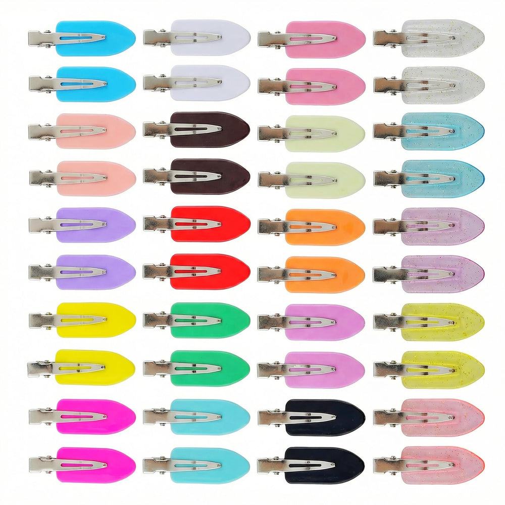 Pinces KJML DIY sans pli, ensemble 40 pièces, maintien net sans marque.