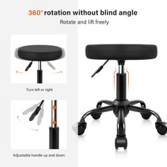 Tabouret KKTONER spa et salon, parfait pour soins et maquillage.
