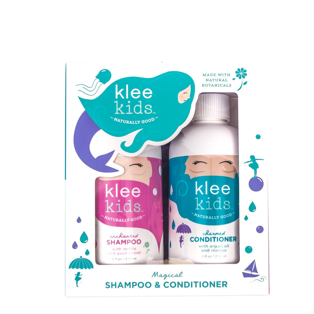 Shampoing Enchanté Luna Star de Klee Naturals, bouteille lumineuse pour cheveux