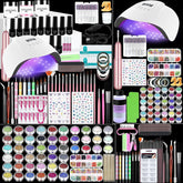 Klemon kit-ongles-acryliques ensemble complet, idéal pour débuter la manucure maison.