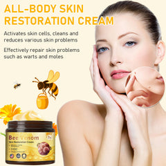 KLIFE Crème venin d'abeille, texture riche pour un soin confortable.