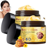 KLIFE Crème venin d'abeille, bouteille élégante prête à hydrater la peau.