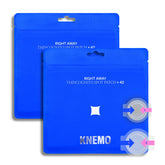 Patch KNEMO pansement invisible Thincognito absorbe les impuretés du bouton.