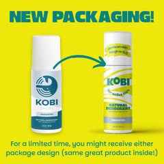 Kobi sans aluminium, formulation naturelle adaptée au sport des adolescents.