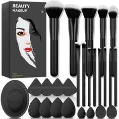Koccido ensemble pinceaux maquillage 26 pièces pour une application précise et uniforme.