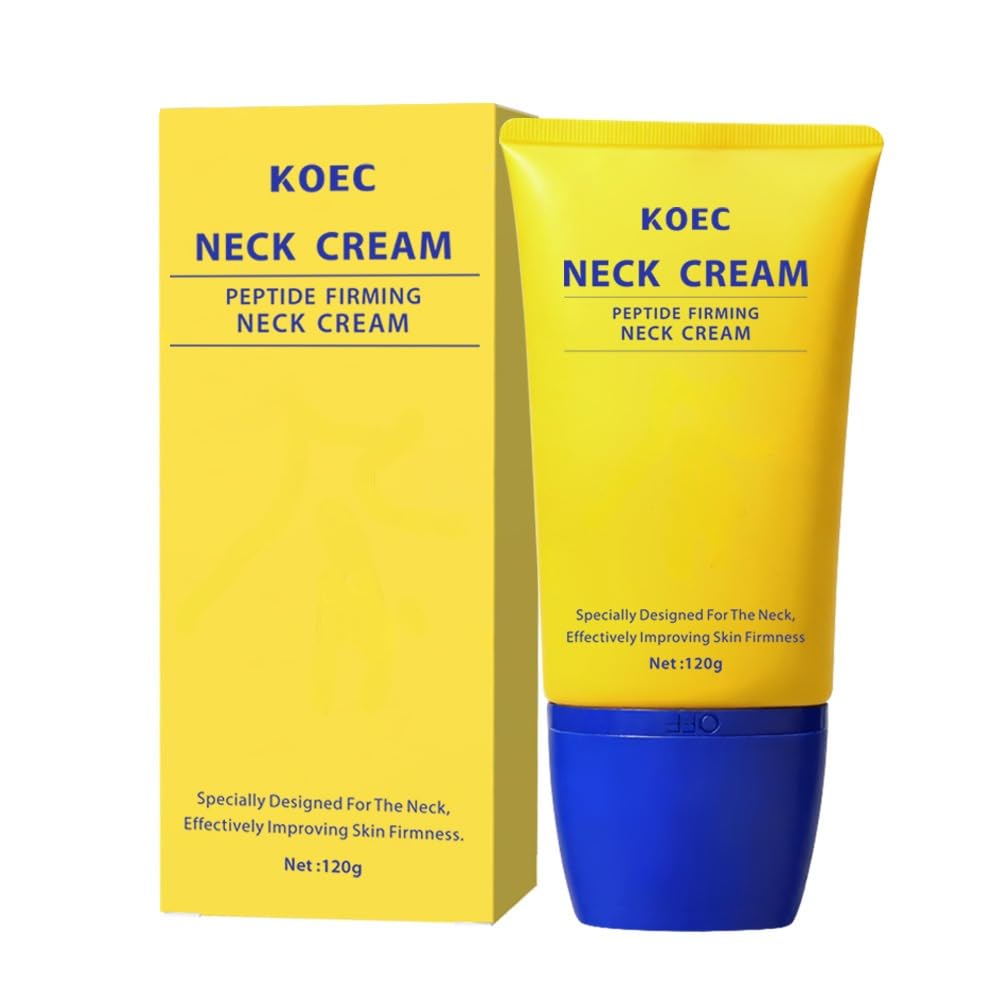 KOEC crème-cou-roller raffermissante: contour du cou plus tonique et défini.