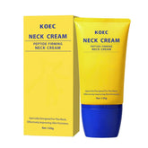 KOEC crème-cou-roller raffermissante: contour du cou plus tonique et défini.