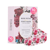 Koelf Masque Pieds Rose Petal Satin – soin hydratant intense pour pieds secs