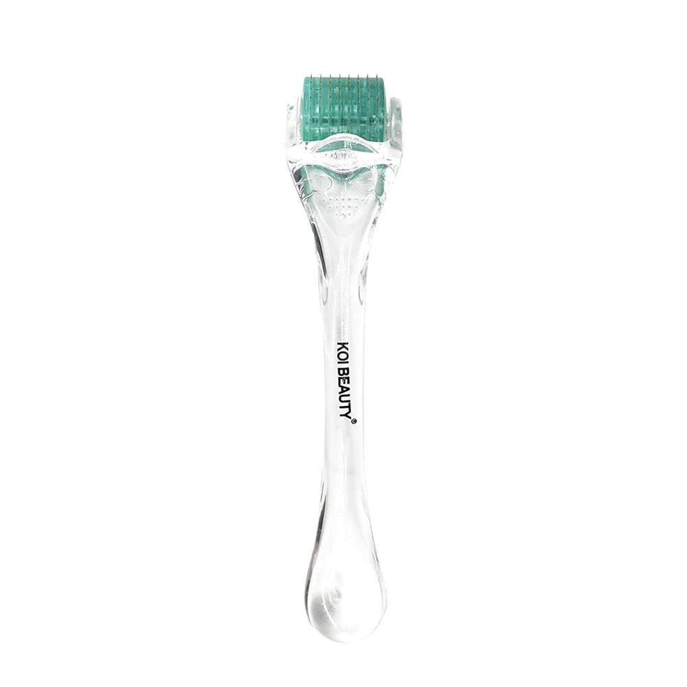 Koi Beauty Derma Roller avec aiguilles en titane réelles pour un micro-needling précis