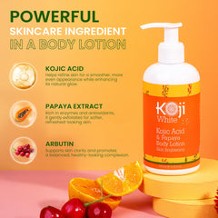 Koji White Coffret cadeau lotion corps — ritualisé et agréable à utiliser.