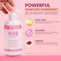 Koji White coffret cadeau vegan 2x250 ml pour soin peau