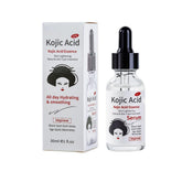 Kojic Acid Essence Serum brightening application for a radiant, even-toned complexion.