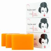 Kojie San Savon Acide Kojique Original, barre nettoyante pour teint uniforme.