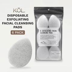 Texture douce de l’éponge KOL, exfoliation légère sans irritation.