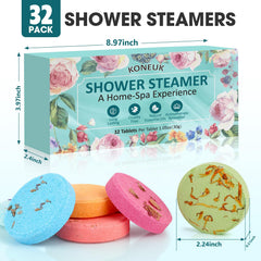 KONEUK bombes douche aromathérapie senteur citron - démarrage frais