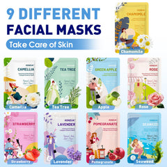 KONEUK masque visage hydratant à l essence de collagène pour peau nourrie