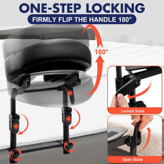 KONOVOLY tête de massage lit rotation 300° pour des positions variées.
