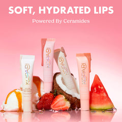 Kopari Lip Love Watermelon SPF30 nuancier léger et naturel.