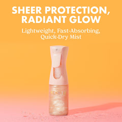 Kopari Rose Gold Sunglaze, huile scintillante pour corps avec effet lumineux.