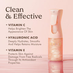 Kopari Rose Gold Sunglaze, hydratation hyaluronique et soin nourrissant pour la peau.