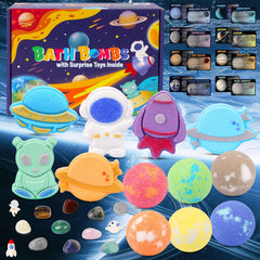 KOPHINYE galaxie: bombe de bain avec surprise intérieure pour enfants – divertissement sensoriel.