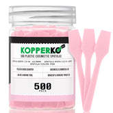 Kopperko spatule visage jetable 2,5 pouces facilitant le prélèvement des crèmes.