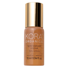 KORA Organics huile contour des yeux Noni Éclatant avec rouleau quartz rose pour apaiser et raffermir le regard