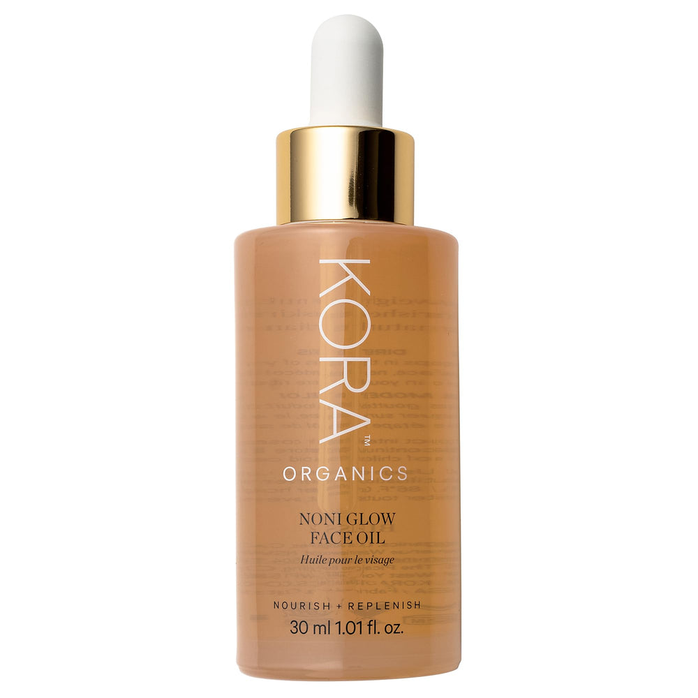 KORA Organics Noni Glow huile visage dans flacon pour hydratation durable