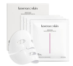 Masque Koreana Skin hydrogel PDRN-DNA pour renouvellement et douceur cutanée.