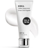 Korua écran solaire au suif de boeuf, application facile et sans trace blanche.