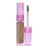 Kosas Air Brow Gel teinte taupe sur brosse, sourcils plus fournis et naturels
