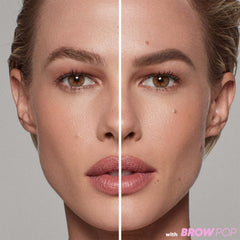 Kosas Brow Pop comble zone clairesemée pour des sourcils fournis.