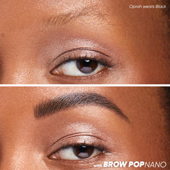 Kosas Brow Pop Nano: application précise 1 mm pour dessiner des poils fins.