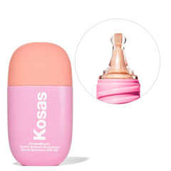 Texture légère qui s'étale facilement, préparant la peau pour un maquillage frais et homogène.