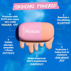 Formule minérale non nano de Kosas Mini DreamBeam pour une protection douce