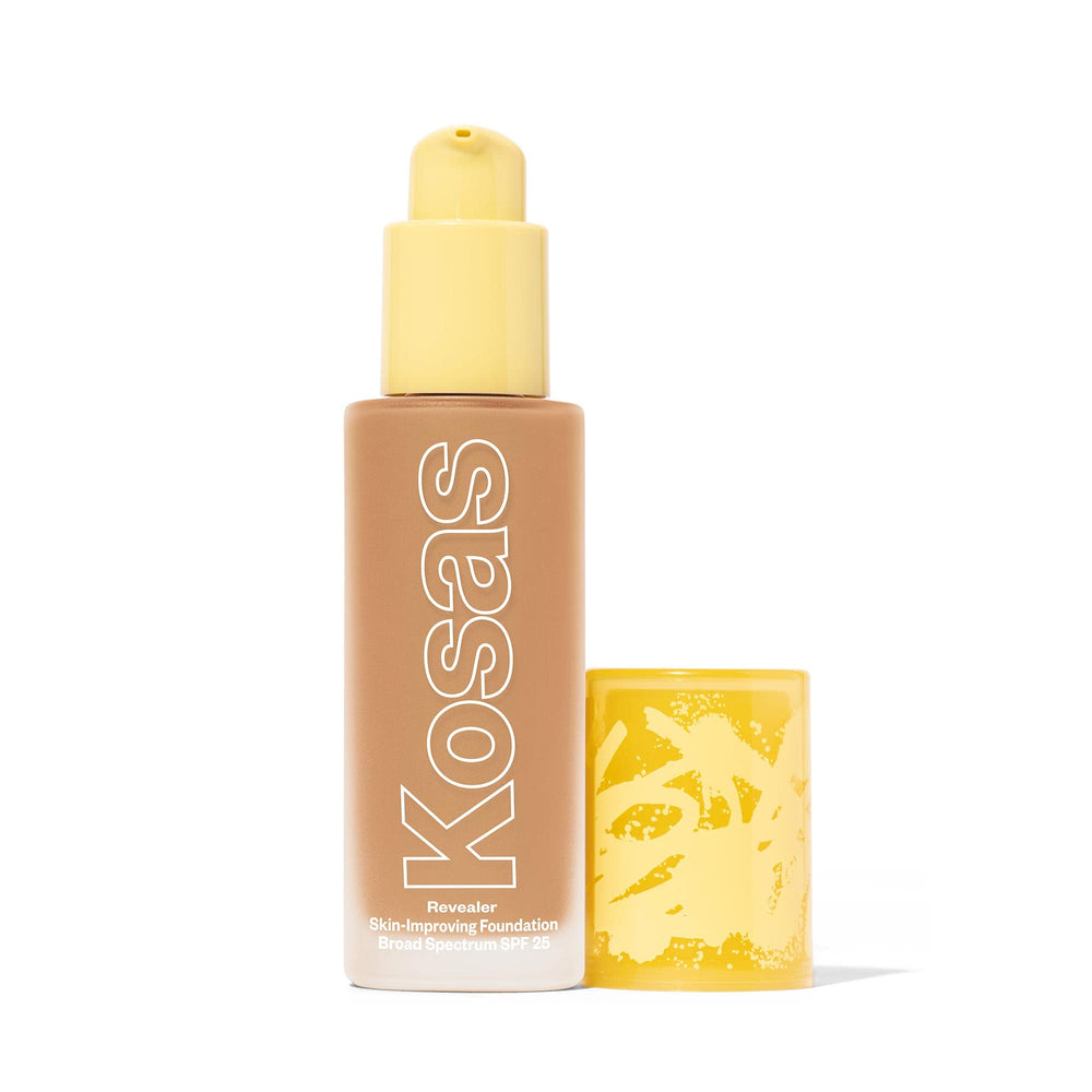 Kosas Revealer texture seconde peau pour un fini naturel et homogène.