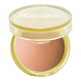 Kosas Sun Show Glowy Warmth, emballage jaune, éclat naturel.