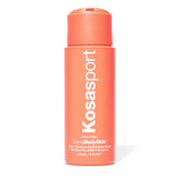 Kosasport nettoyant exfoliant corps en bouteille visible, purifie doucement la peau.