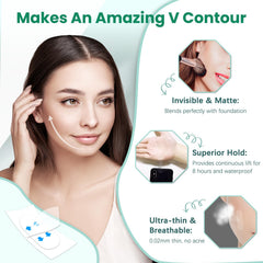 KOSOBO Face Neck Tape lifting invisible – application cou légère et naturelle.