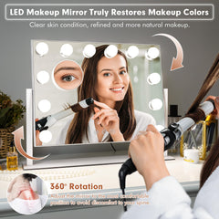 Miroir Kottova – loupe 10x amovible pour les détails fins.