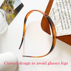 KOVOLITU serre-tête pratique pour utilisation quotidienne avec lunettes