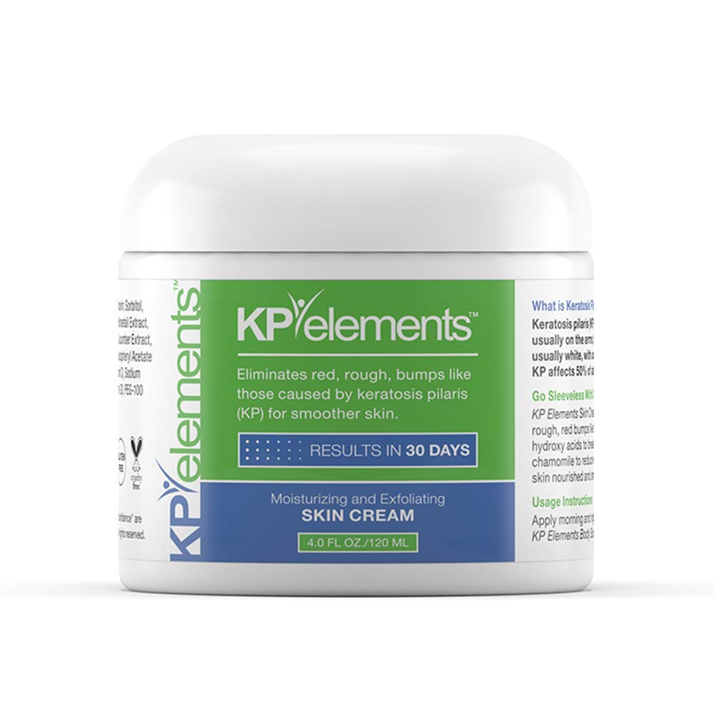 KP Elements Keratosis Pilaris Lotion — bouteille prête à l’usage quotidien.