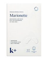 Patchs KPLUS anti-rides marionnette pour lisser les ridules nocturnes.