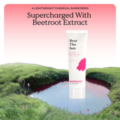 KraveBeauty Beet The Sun – protection UVA/UVB sans fini gras.