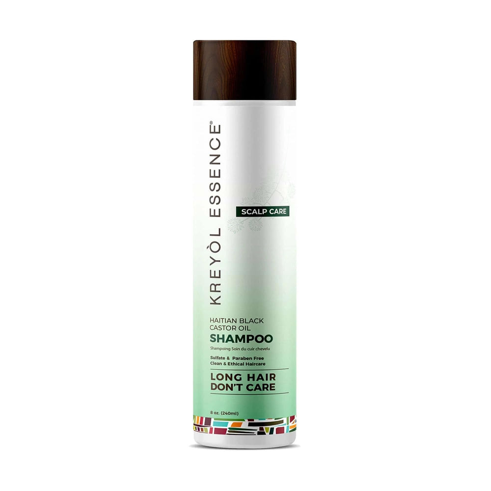Kreyol Essence Shampoing Lumiere – bouteille lumineuse pour cheveux hydratés.