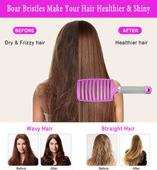 KTKUDY Brosse offre une brillance naturelle en répartissant les huiles