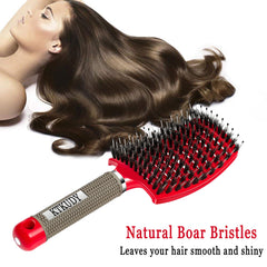 KTKUDY brosse démêlante idéale pour cheveux mouillés et secs.