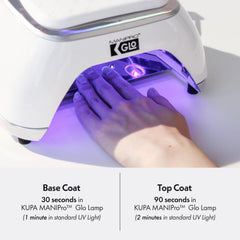 KUPA GelFinity — protection des ongles naturels grâce à une base translucide.