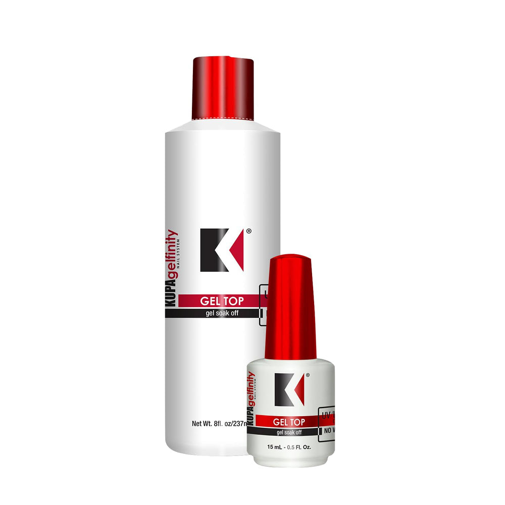 KUPA GelFinity – bouteille de gel brillant offrant une brillance durable.