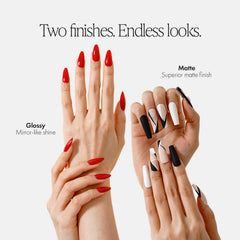KUPA GelFinity – fini brillant sur ongles pour une apparence soignée.
